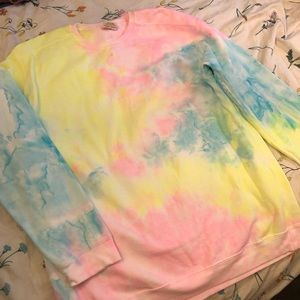 Tie Dye Pastel Sweatshirt